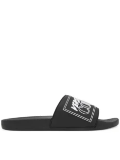 Versace Jeans Couture Klapki 79YA3SQ3 ZSC22 899 Czarny