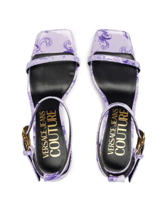 Versace Jeans Couture Sandały 80VA3S76 ZS366 Fioletowy
