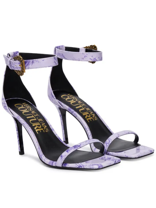 Versace Jeans Couture Sandały 80VA3S76 ZS366 Fioletowy