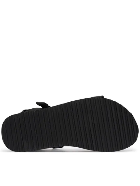 Versace Jeans Couture Sandały 80VA3SX4 ZS630 Czarny