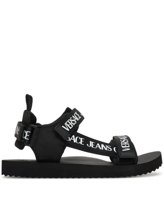 Versace Jeans Couture Sandały 80YA3S7B ZS630 Czarny