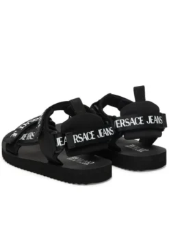 Versace Jeans Couture Sandały 80YA3S7B ZS630 Czarny