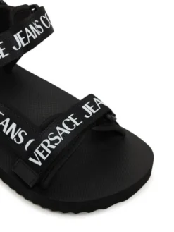 Versace Jeans Couture Sandały 80YA3S7B ZS630 Czarny