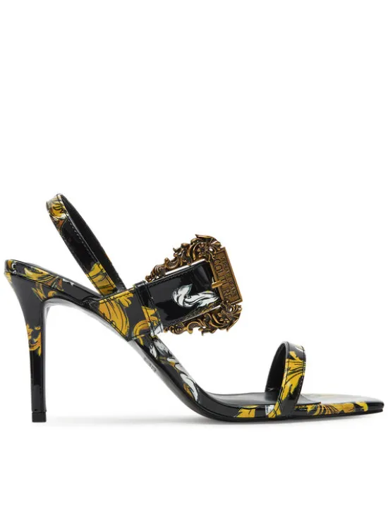 Versace Jeans Couture Sandały 78VA3S71 Czarny