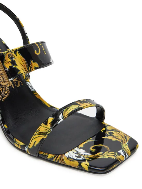 Versace Jeans Couture Sandały 78VA3S71 Czarny