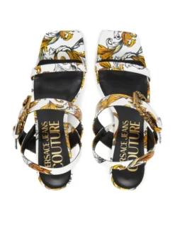 Versace Jeans Couture Sandały 78VA3S71 Biały