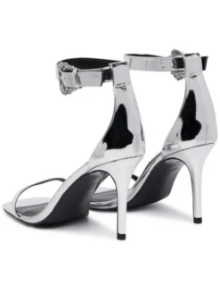 Versace Jeans Couture Sandały 80VA3S76 ZS406 Srebrny