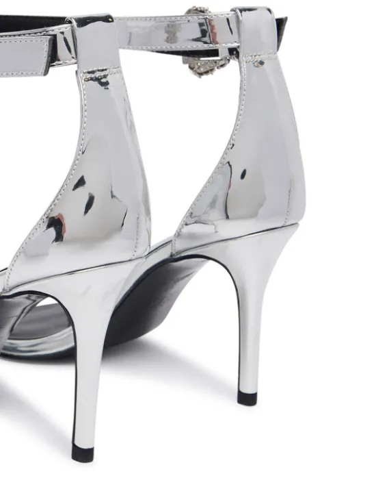 Versace Jeans Couture Sandały 80VA3S76 ZS406 Srebrny