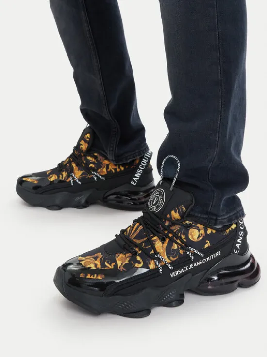Versace Jeans Couture Sneakersy 79YA3SU2 ZSC94 G89 Czarny