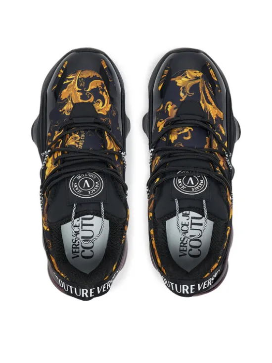 Versace Jeans Couture Sneakersy 79YA3SU2 ZSC94 G89 Czarny