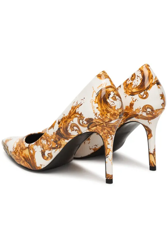 Versace Jeans Couture Szpilki 80VA3S50 ZS366 G03 Biały