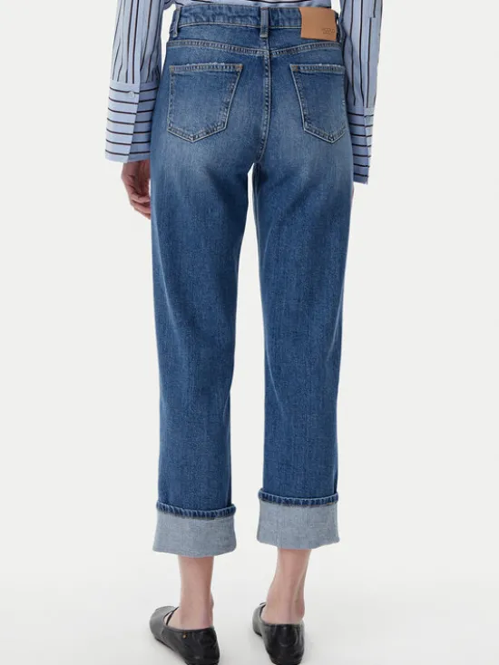 ViCOLO Jeansy DD5059 Niebieski Straight Leg