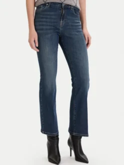 ViCOLO Jeansy DF5102 Niebieski Bootcut Fit