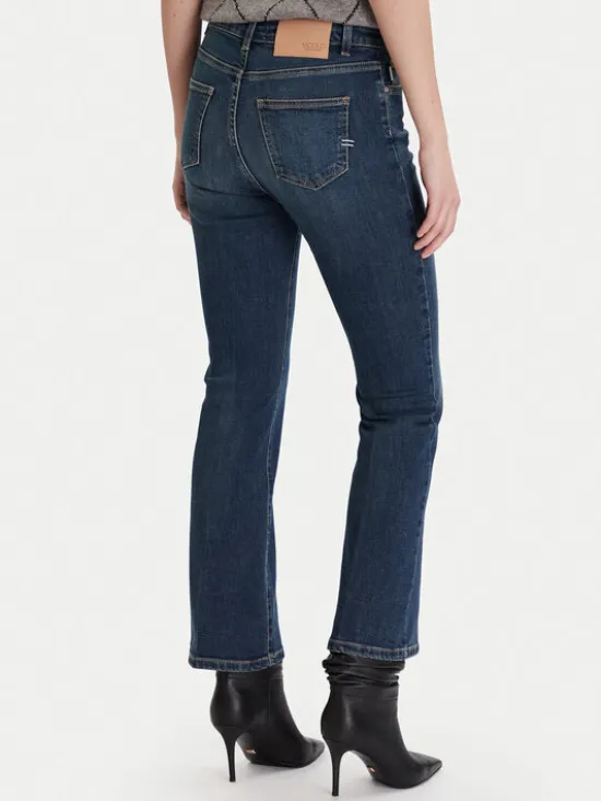 ViCOLO Jeansy DF5102 Niebieski Bootcut Fit
