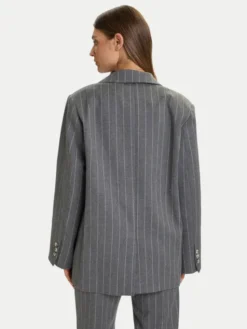 ViCOLO Marynarka TF0110 Szary Regular Fit