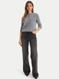 ViCOLO Sweter 22066F Szary Regular Fit