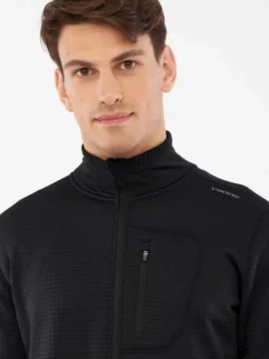 Viking Bluza Admont Full Zip Man Czarny Regular Fit