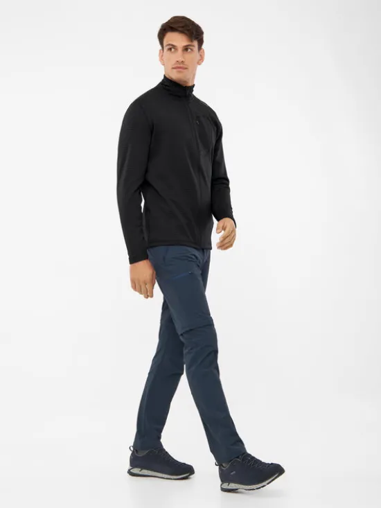 Viking Bluza Admont Full Zip Man Czarny Regular Fit