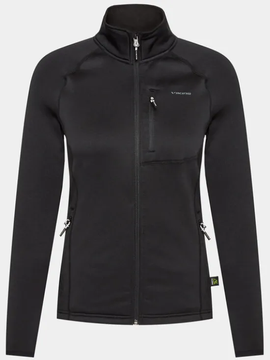 Viking Bluza Jukon Lady 740/23/2322 Czarny Regular Fit