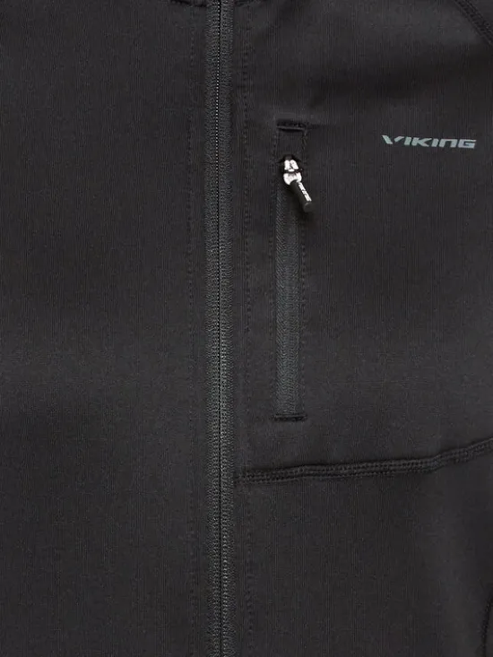 Viking Bluza Jukon Lady 740/23/2322 Czarny Regular Fit