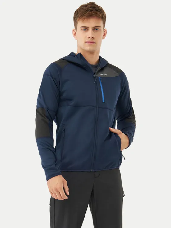 Viking Bluza Yosemite Man 720/24/1243 Granatowy Regular Fit