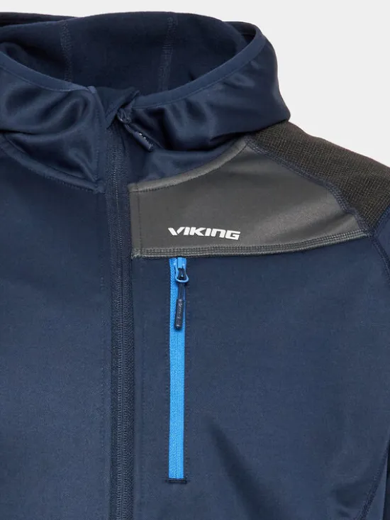 Viking Bluza Yosemite Man 720/24/1243 Granatowy Regular Fit