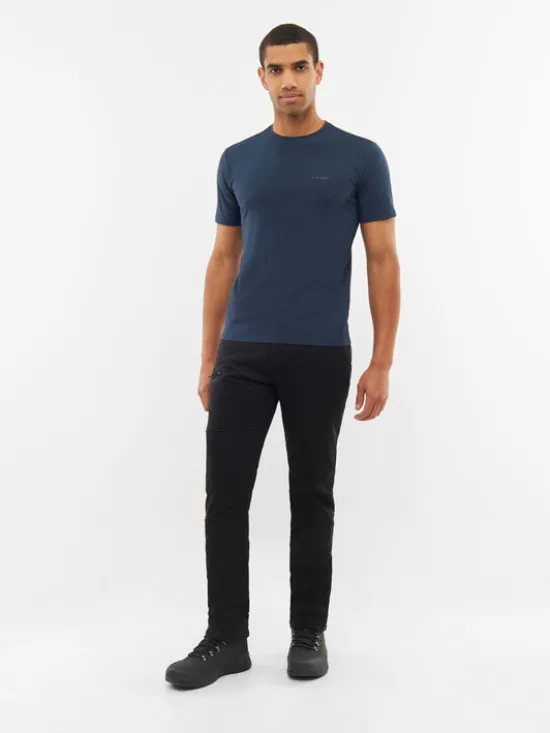 Viking Koszulka techniczna Harvi Bamboo Man Granatowy Regular Fit
