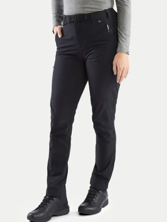 Viking Spodnie outdoor 900/23/2409 Czarny Regular Fit