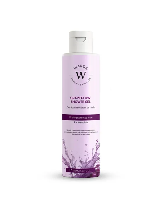 Warda Skincare Grape Glow Shower Gel 150 ml Żel pod prysznic