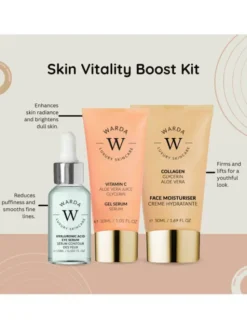 Warda Skincare Vit C + HA + Krem Kolagenowy Serum