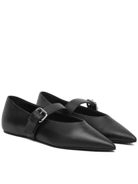 Weekend Max Mara Baleriny 2615521054650 Czarny