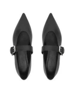 Weekend Max Mara Baleriny 2615521054650 Czarny