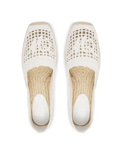 Weekend Max Mara Espadryle 2615521135670 Biały