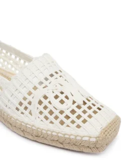 Weekend Max Mara Espadryle 2615521135670 Biały