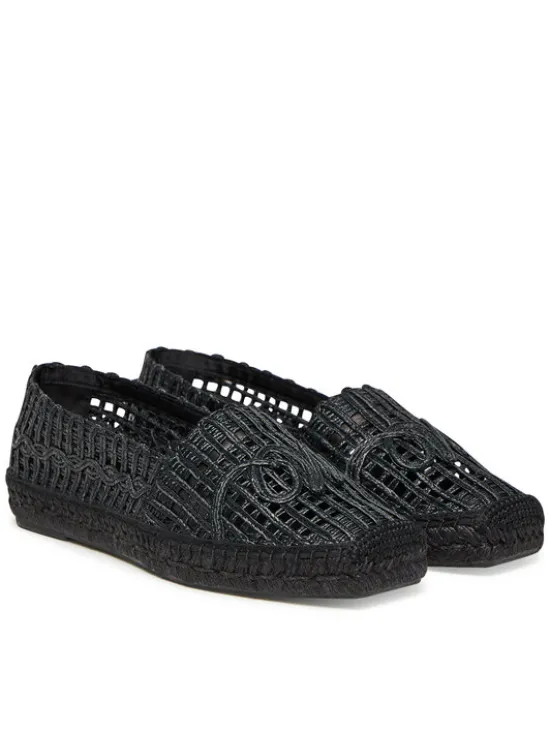Weekend Max Mara Espadryle 2515521135670 Czarny