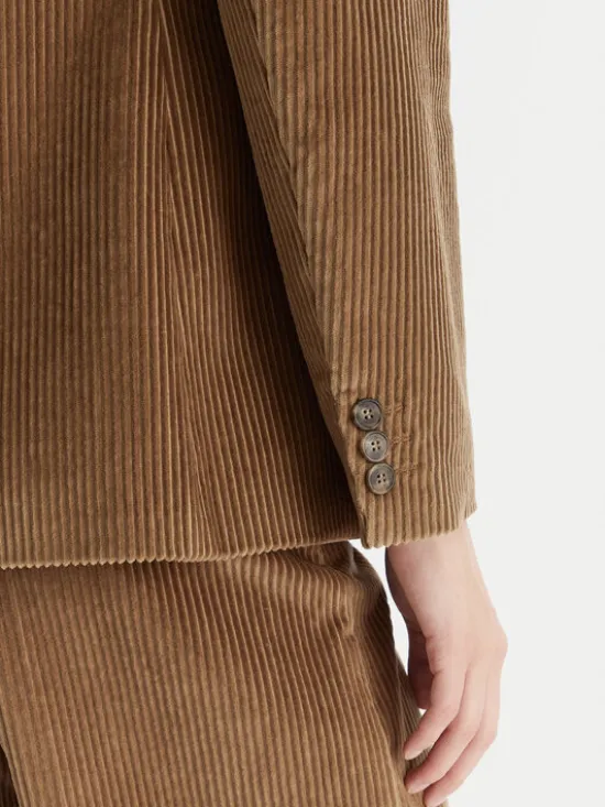 Weekend Max Mara Marynarka Katanga 2525046062 Brązowy Regular Fit