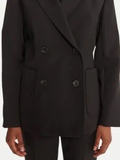 Weekend Max Mara Marynarka Ornati 2525046012 Czarny Slim Fit