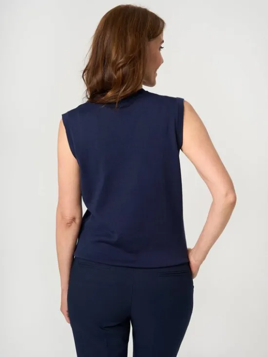 Willsoor Kamizelka 72074 Granatowy Regular Fit