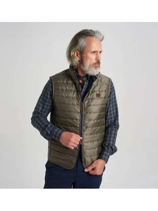 Willsoor Kamizelka 11905/2 Zielony Regular Fit