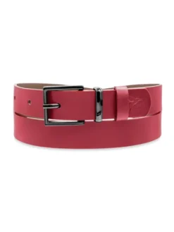 Willsoor Pasek Damski 15316 Bordowy