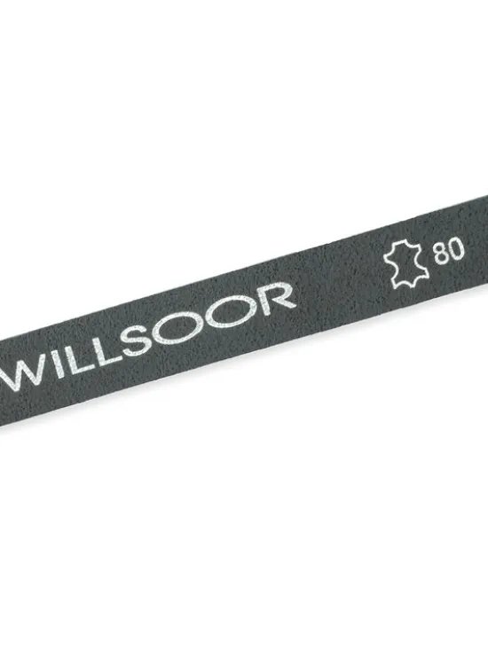 Willsoor Pasek Damski 15317 Szary