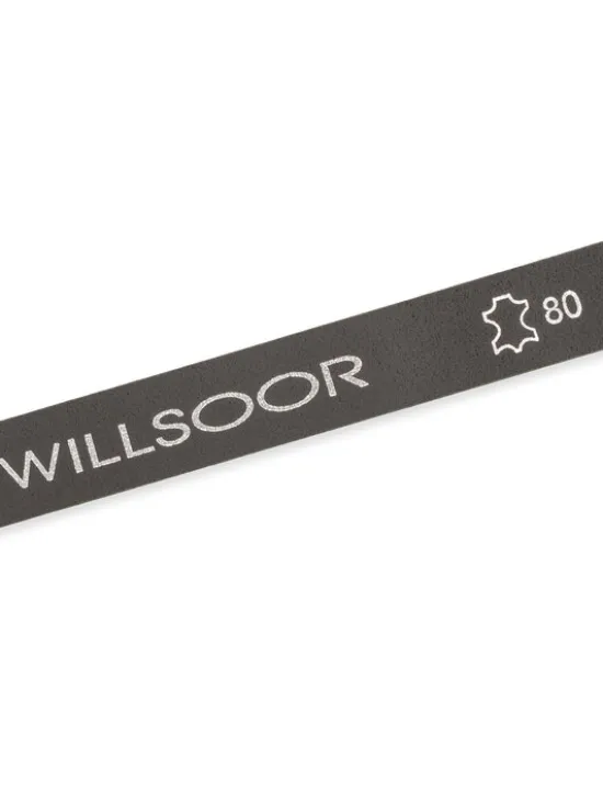 Willsoor Pasek Damski 15319 Zielony