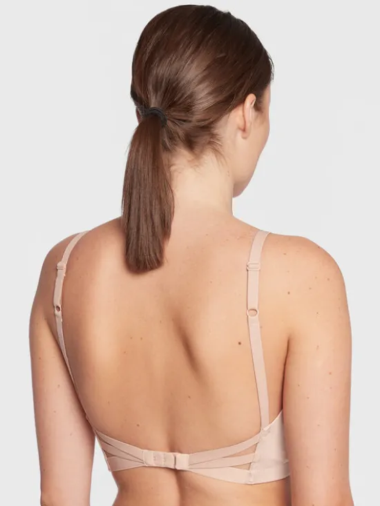 Wonderbra Biustonosz push-up WB000BHM Beżowy