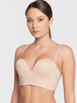 Wonderbra Biustonosz push-up WB000BHM Beżowy