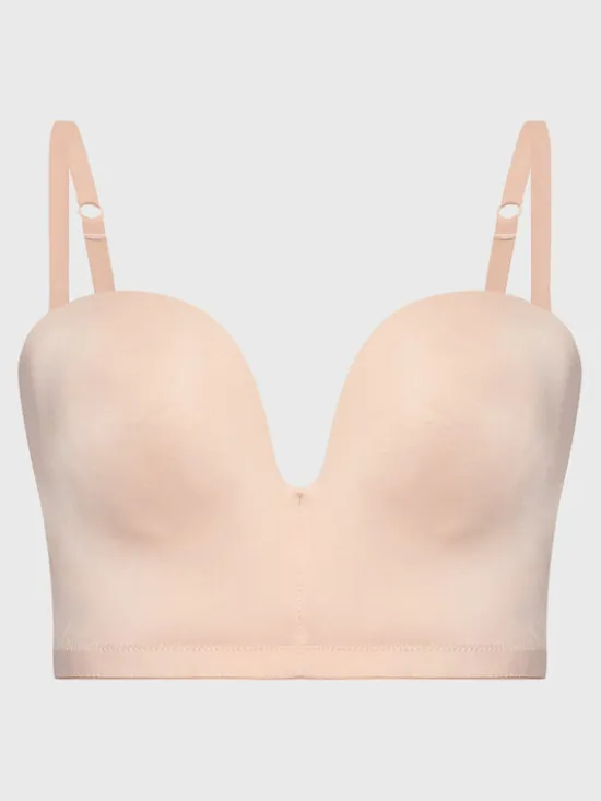Wonderbra Biustonosz push-up WB000BHM Beżowy