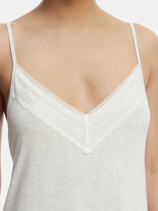 Ysabel Mora Koszula nocna 10824 Szary jasny Regular Fit